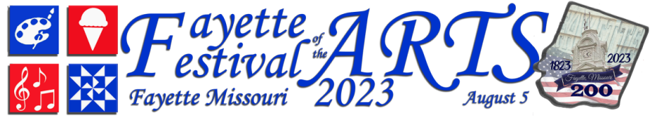 fayette festival of arts banner 2023