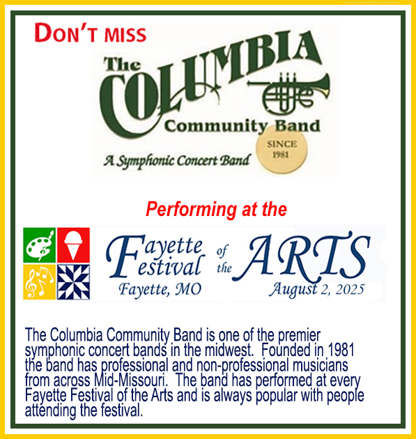 columbia community band poster